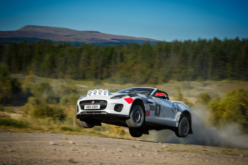 Illustration for article titled Jaguar Built an F-Type Rally Car